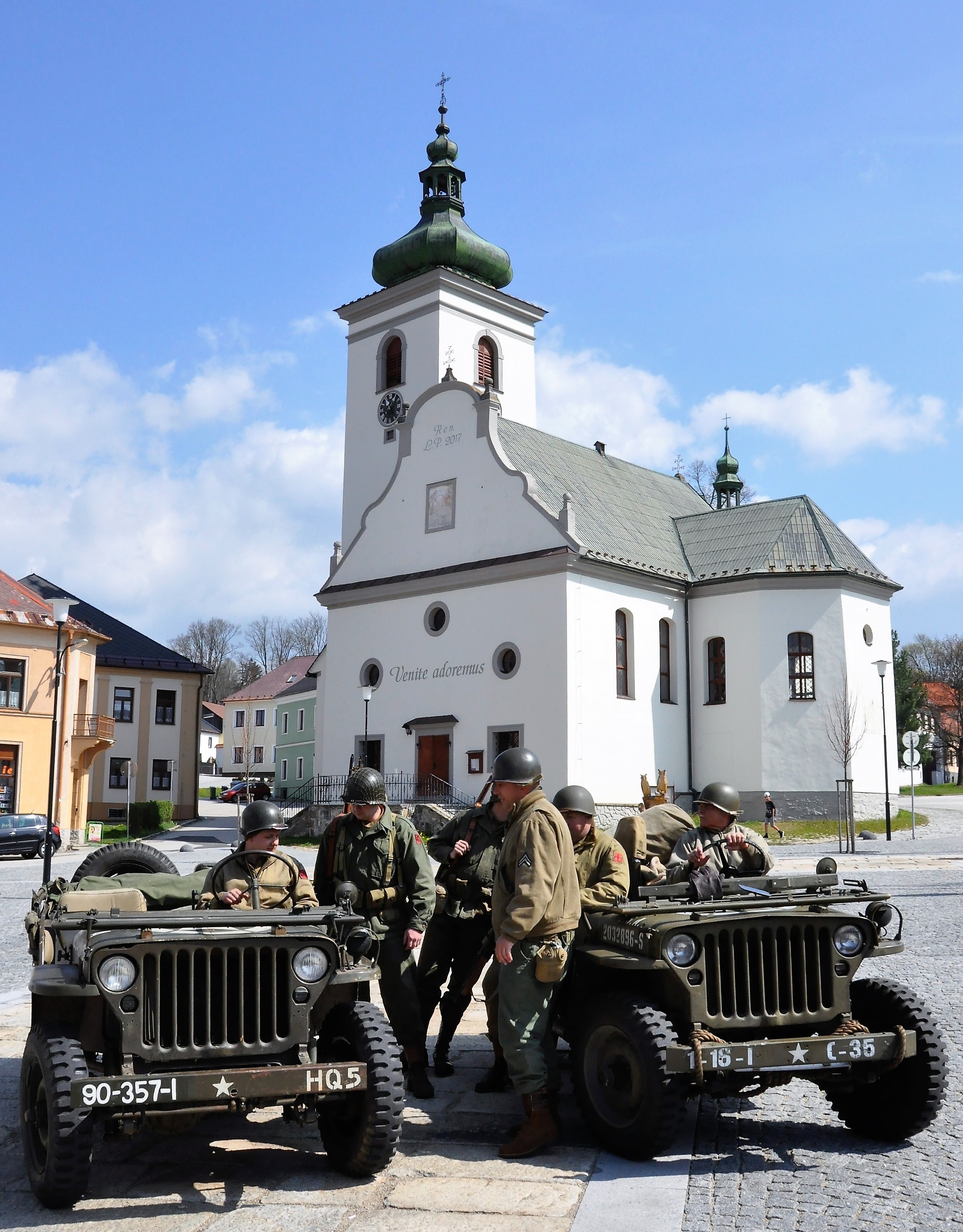 Připomínka osvobození Volar americkou armádou
