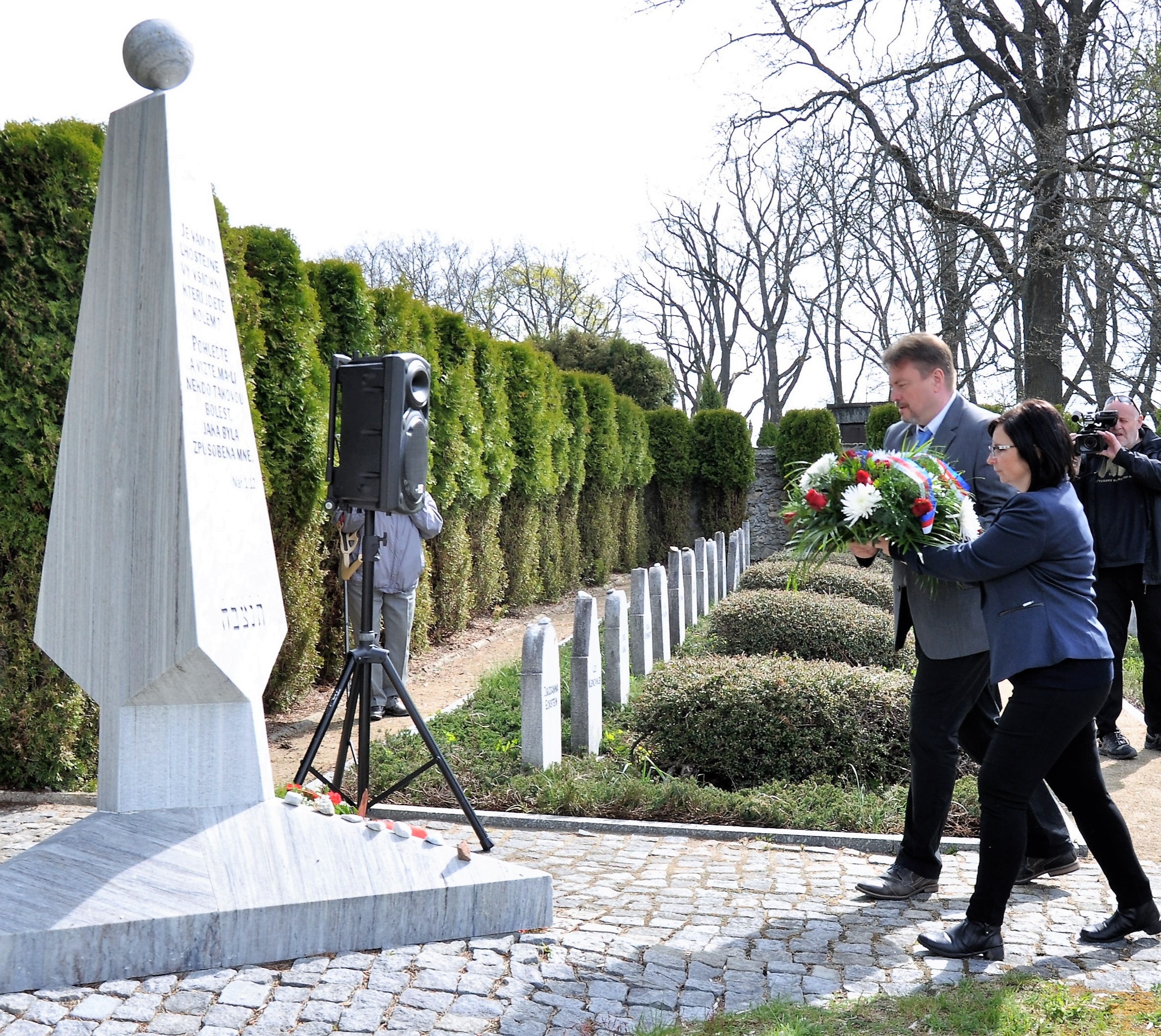 Uctění památky obětí 2. sv. války