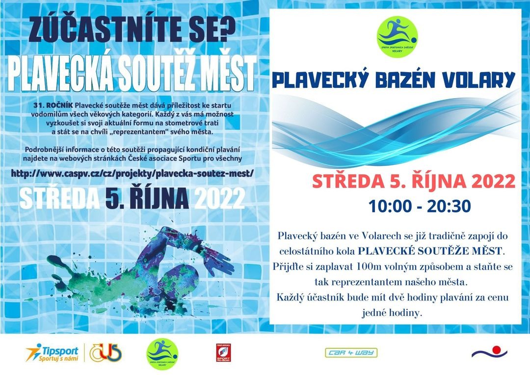 Plavecká soutěž měst