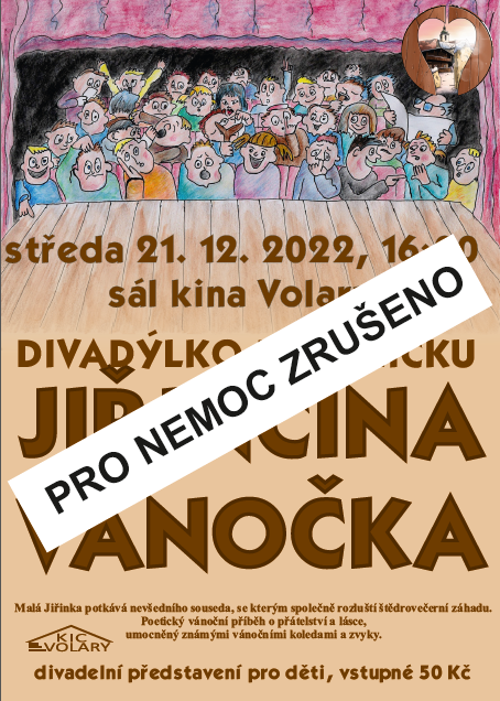 ZRUŠENO Jiřinčina Vánočka