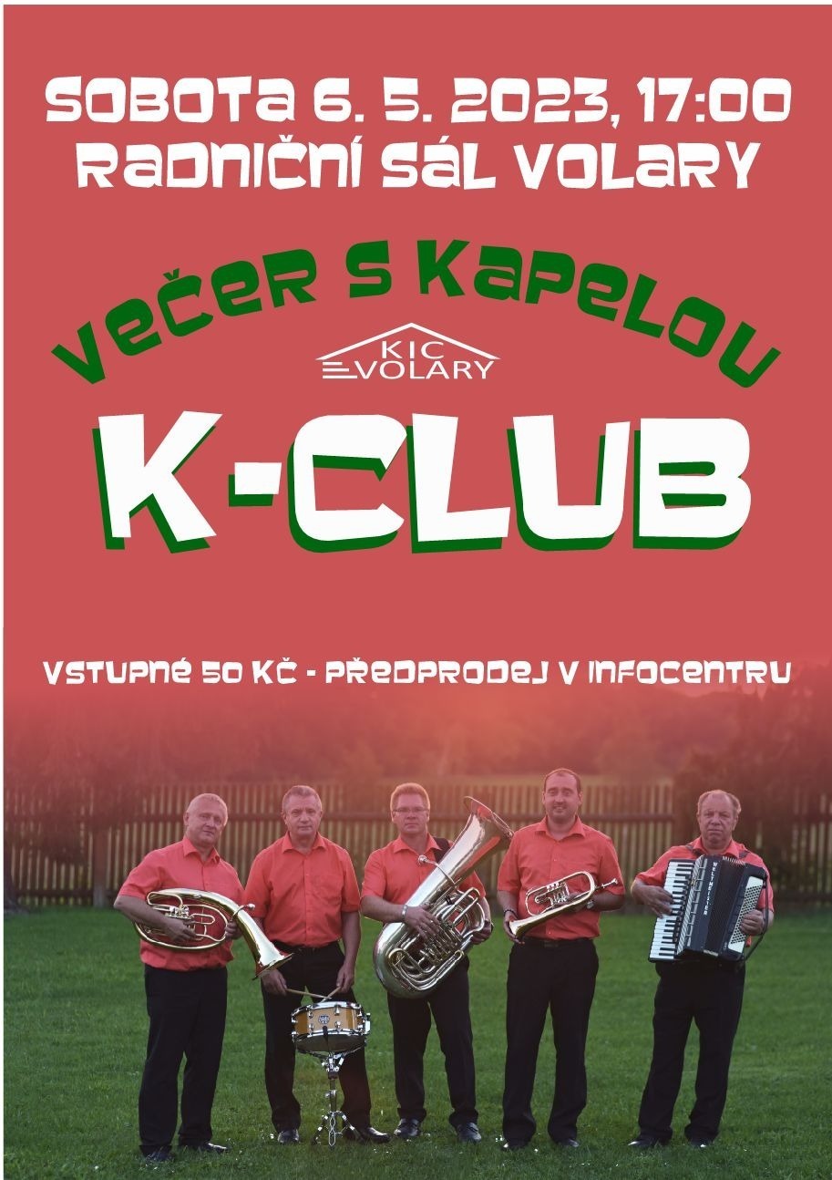 VEČER S KAPELOU K-Club