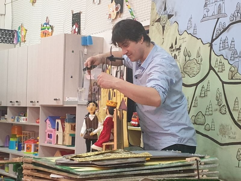 Pohádka s opékáním a dílničkou