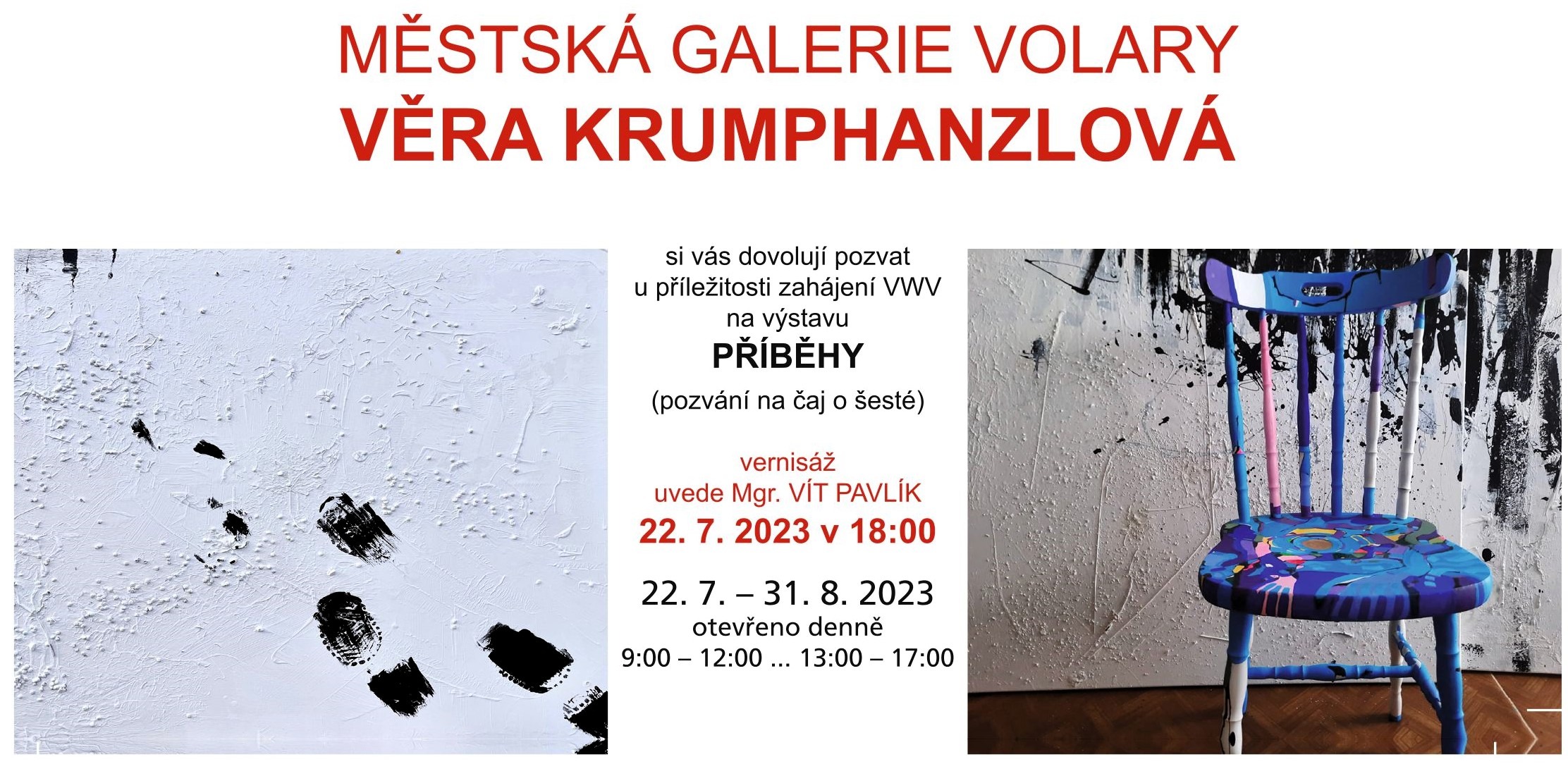 Vernisáž: Věra Krumphanzlová
