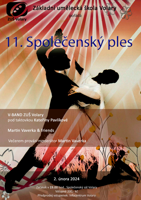11. Společenský ples ZUŠ