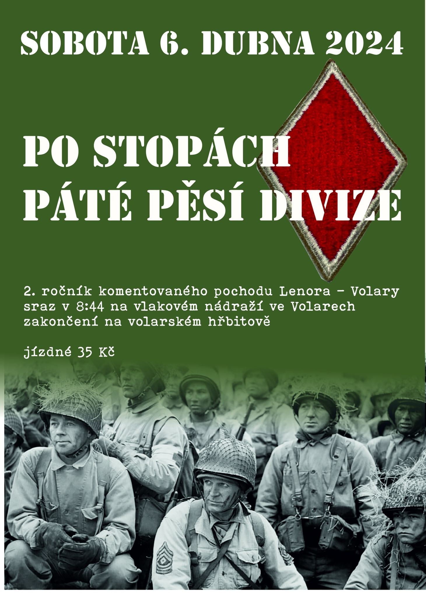 Po stopách páté pěší divize