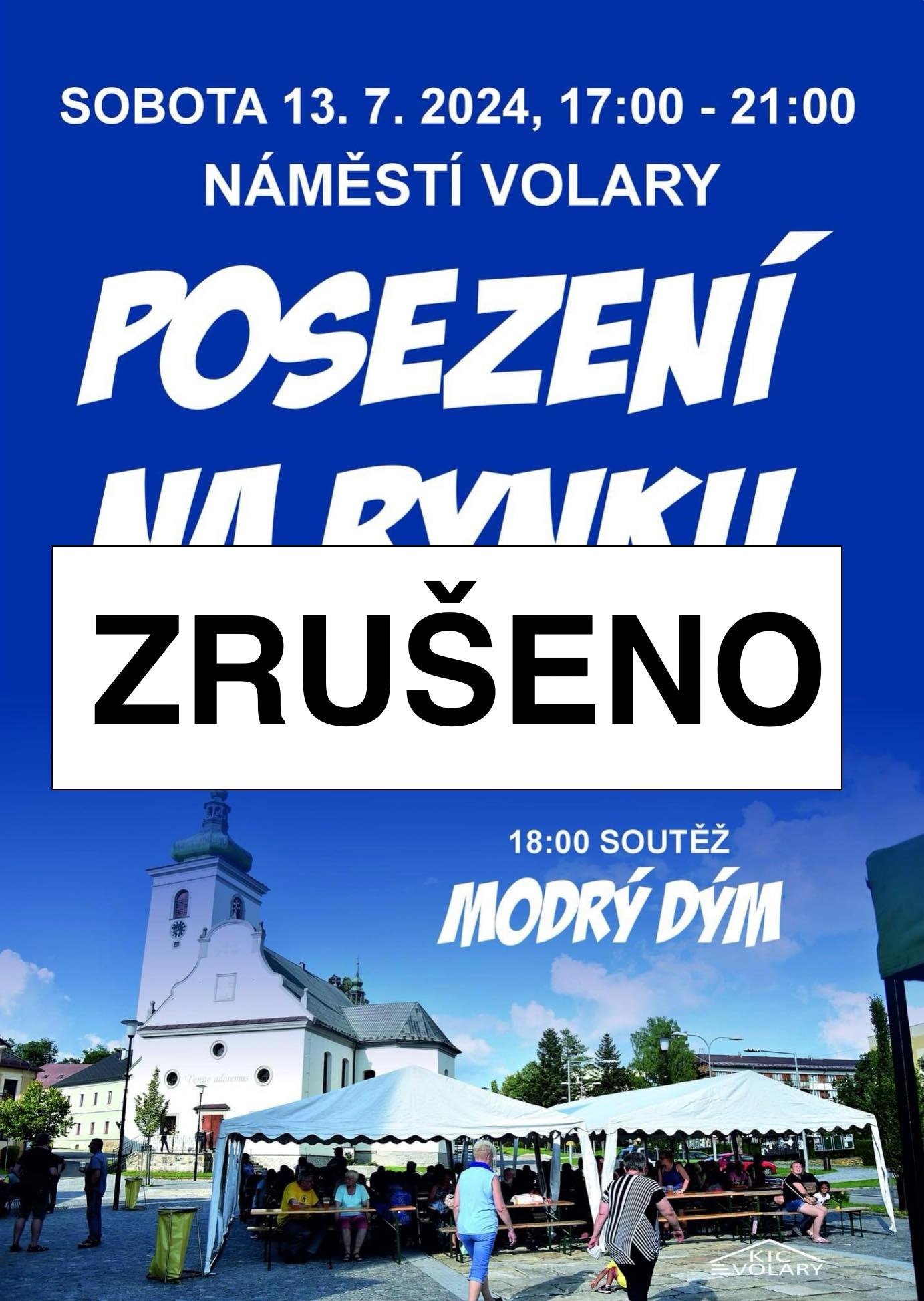 Posezení na rynku
