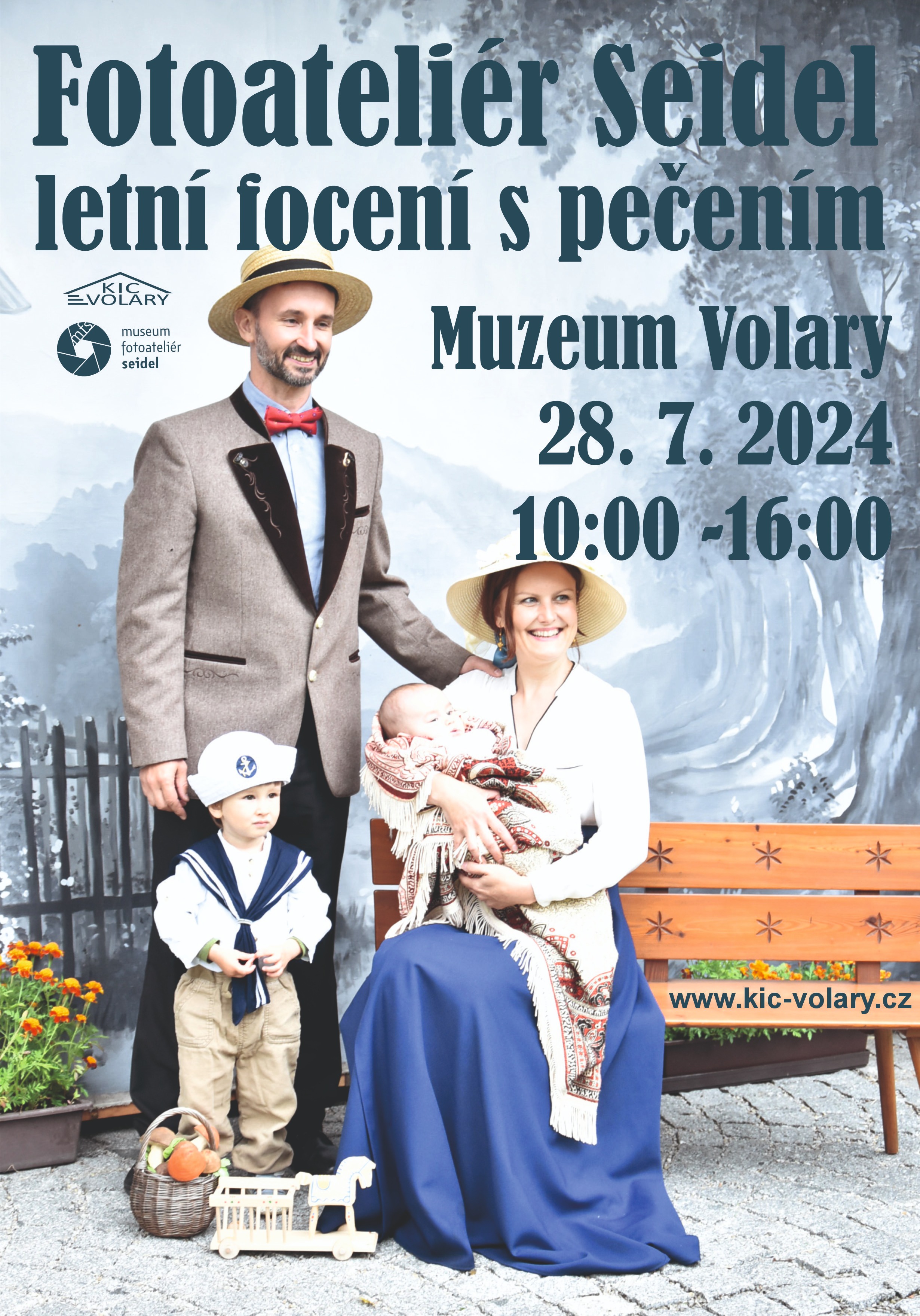 Letní focení s fotoateliérem Seidel s pečením