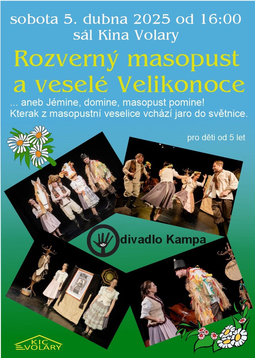 Rozverný masopust a veselé Velikonoce