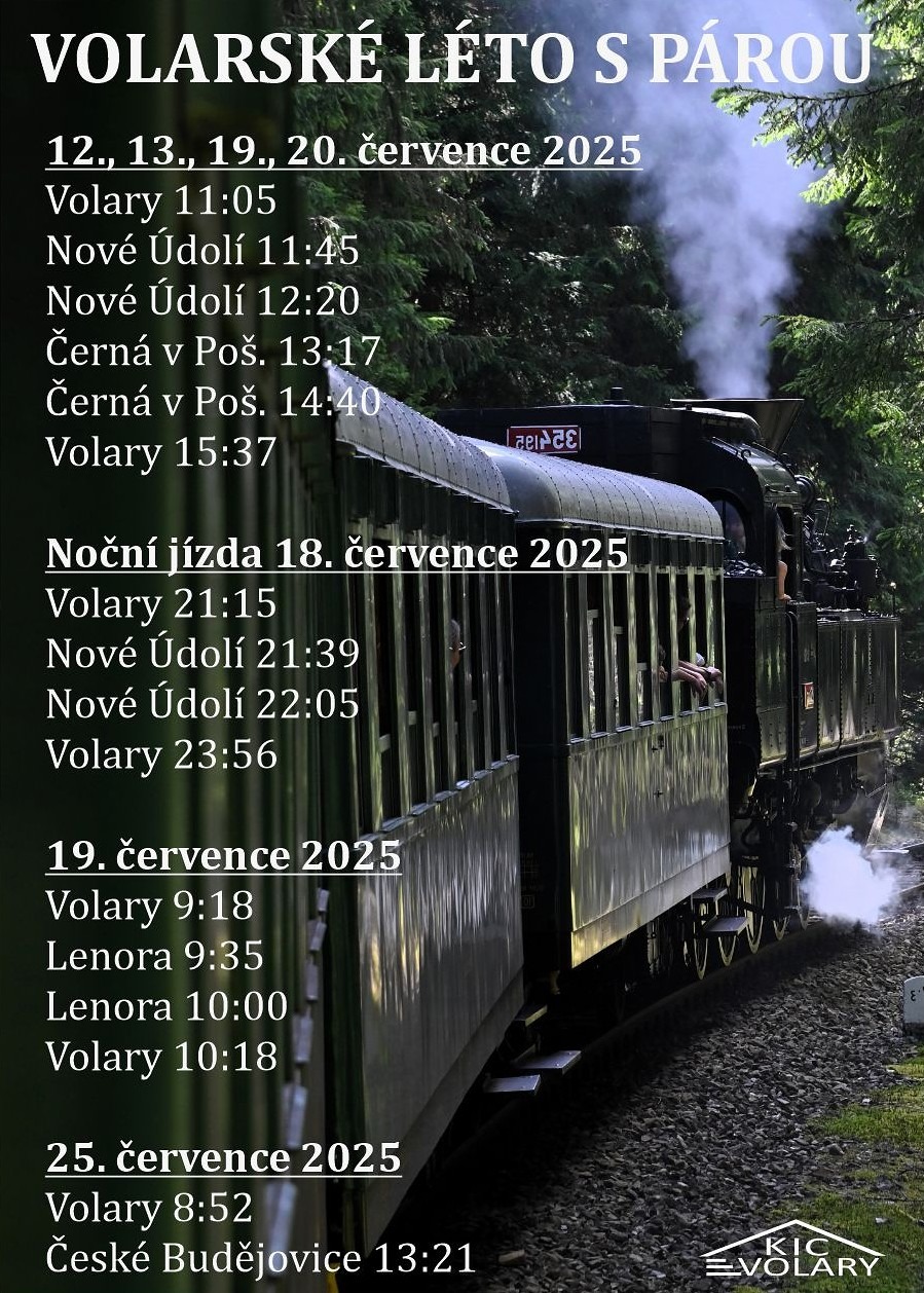 Léto s párou na Volarsku