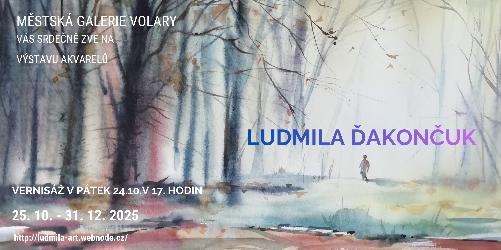 Ludmila Ďakončuk: Akvarely