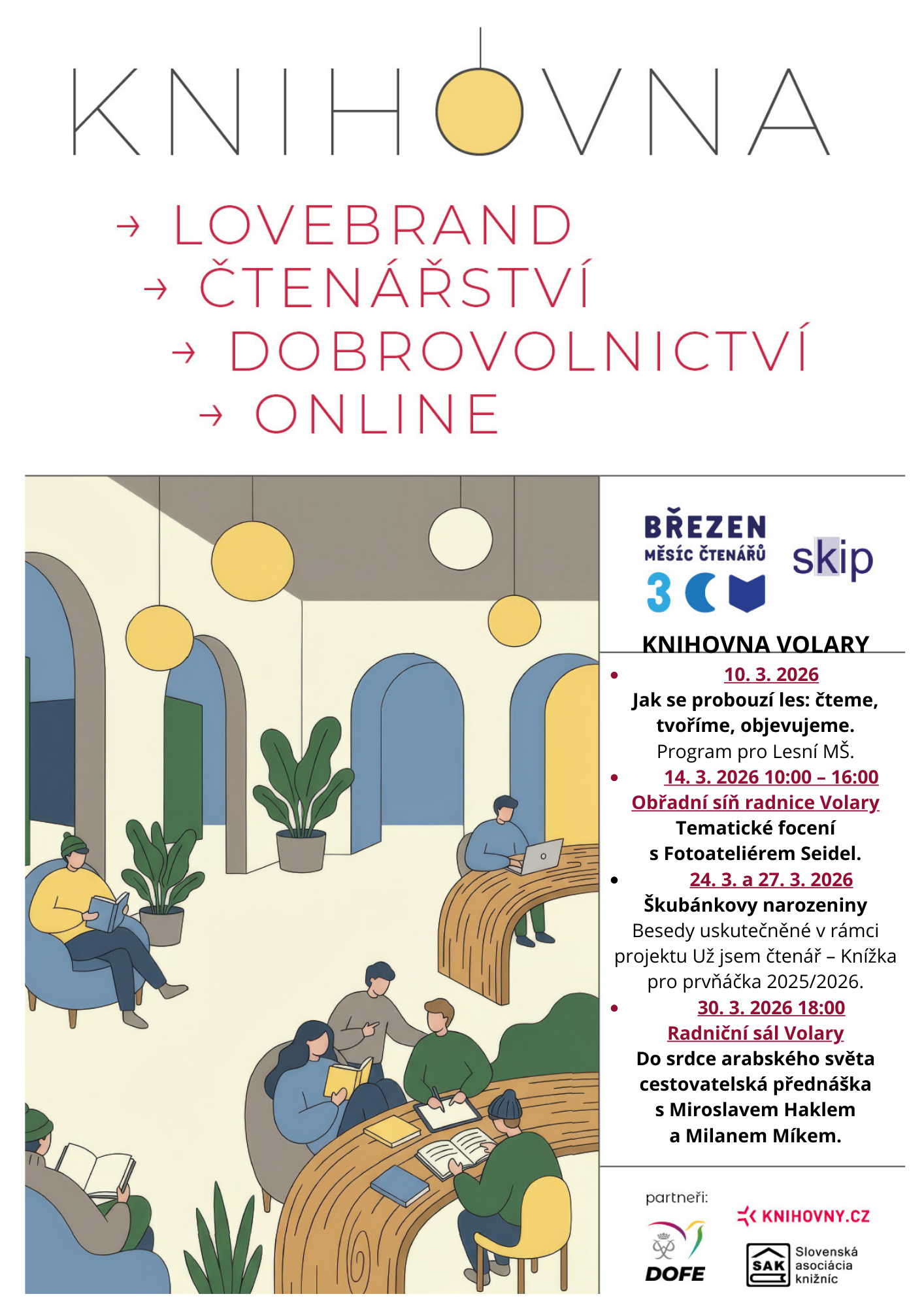 Březen - měsíc čtenářů