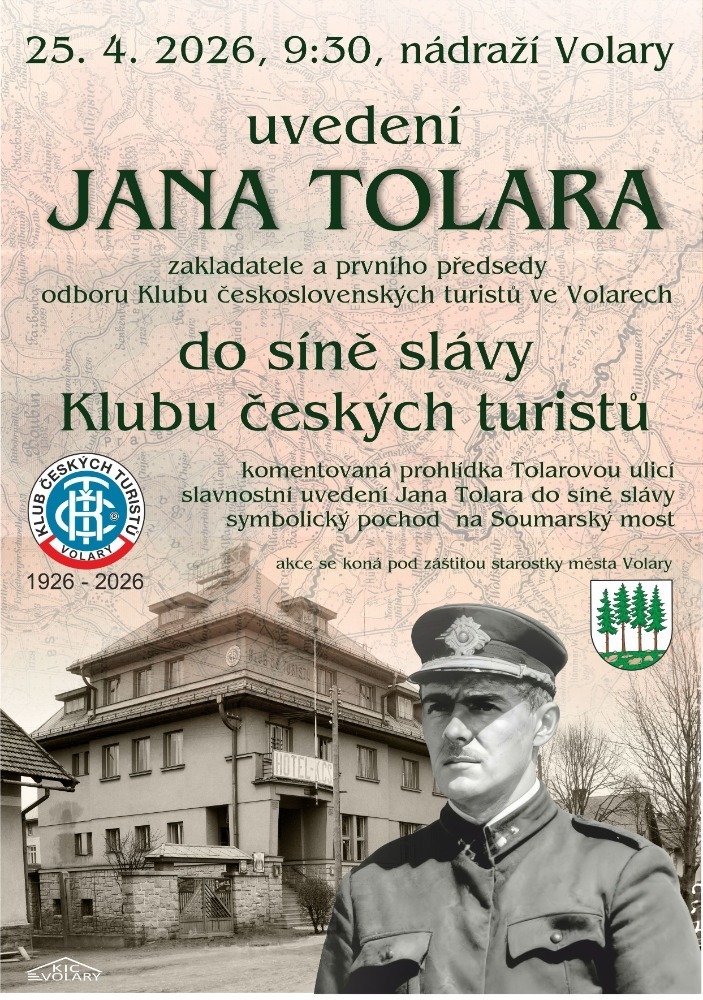 Uvedení Jana Tolara do síně slávy KČT