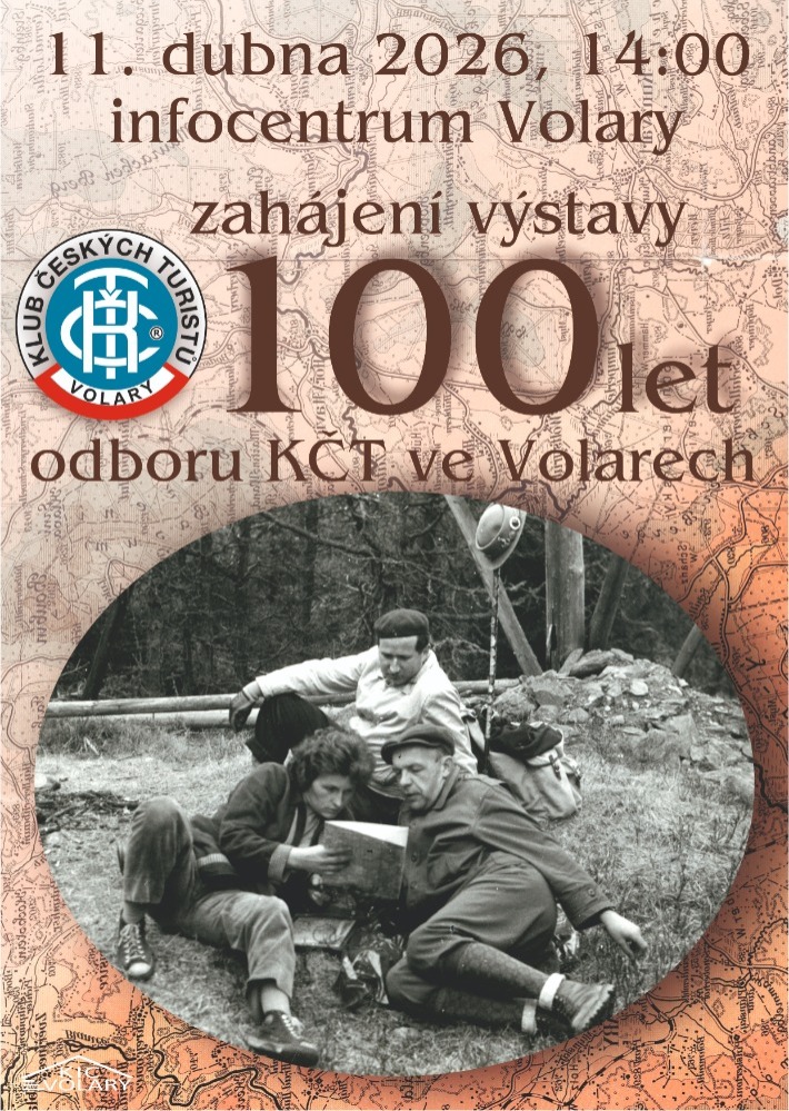 Zahájení výstavy 100 let odboru KČT ve Volarech