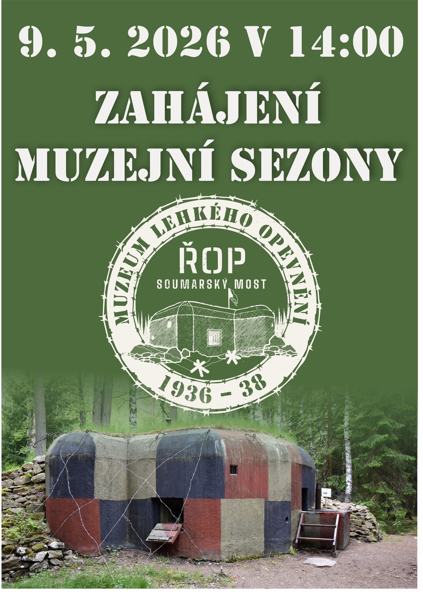 Muzeum lehkého opevnění: zahájení muzejní sezony