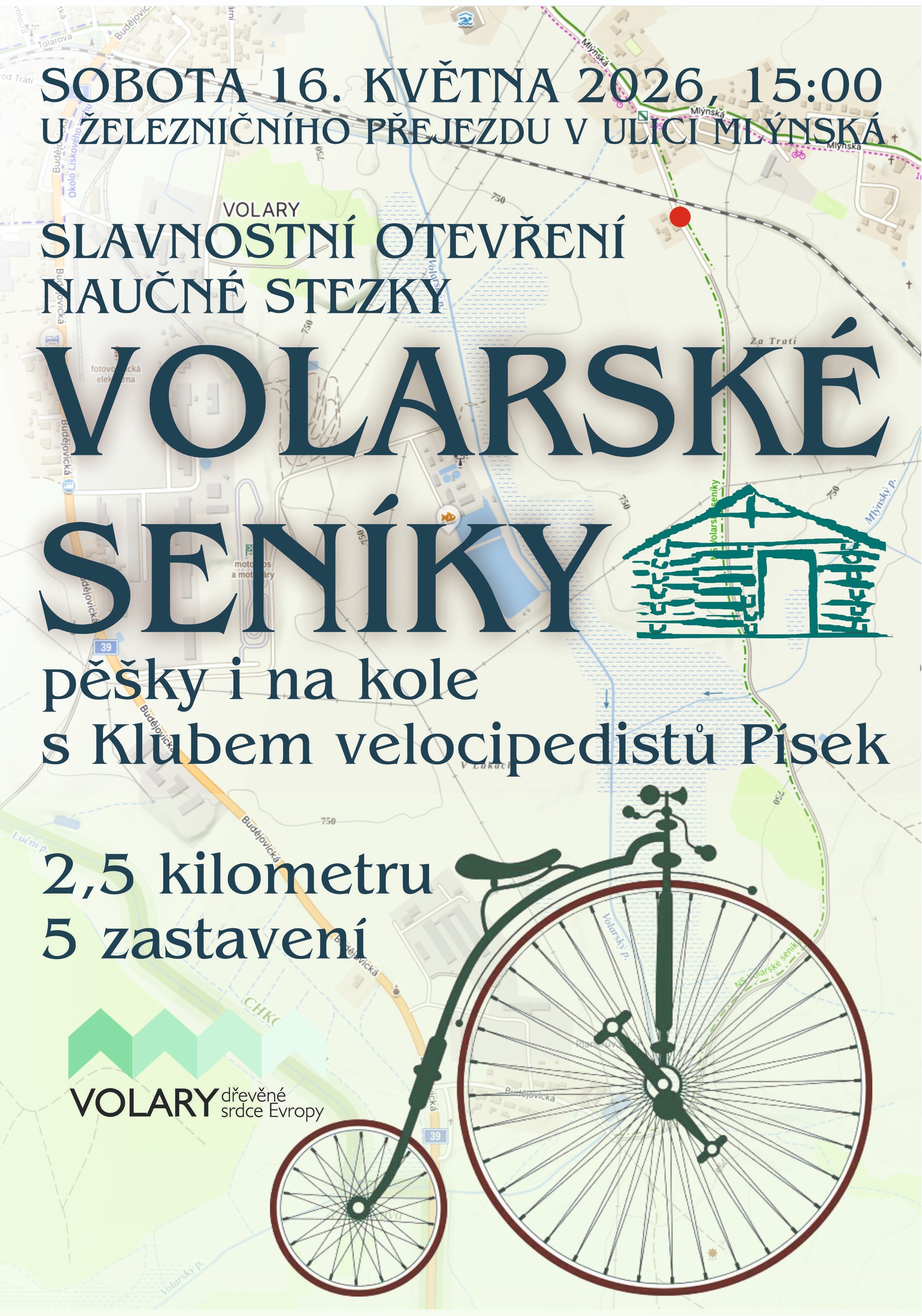 Otevření naučné stezky - Volarské seníky