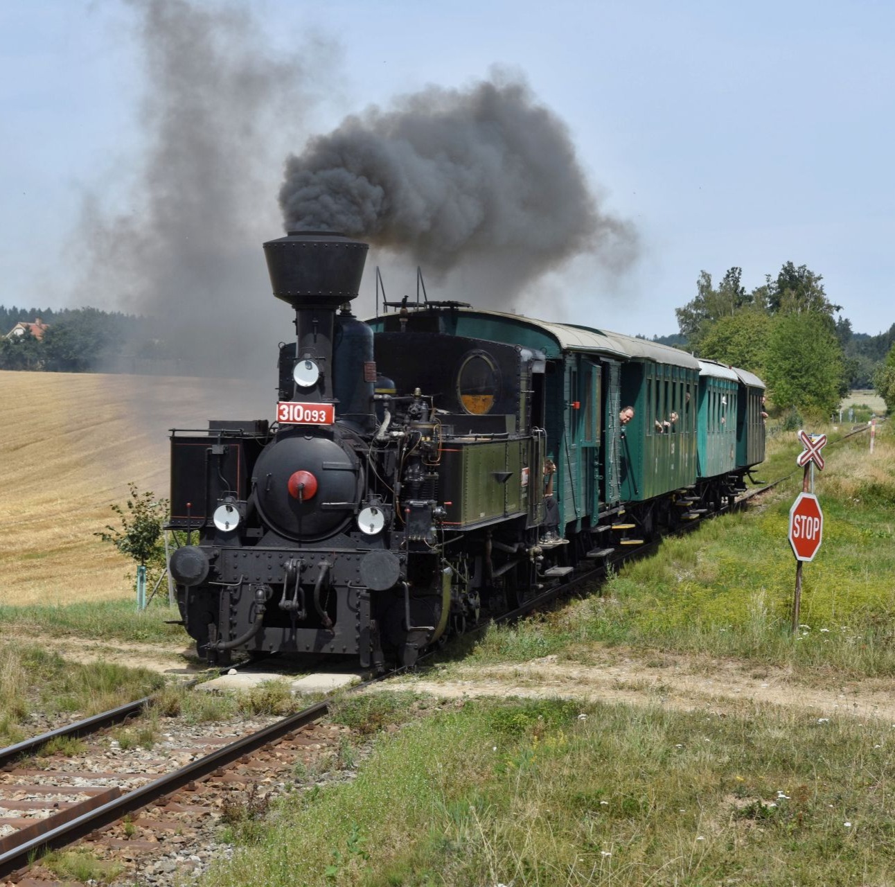 Šumavské léto s párou na Volarsku 2022